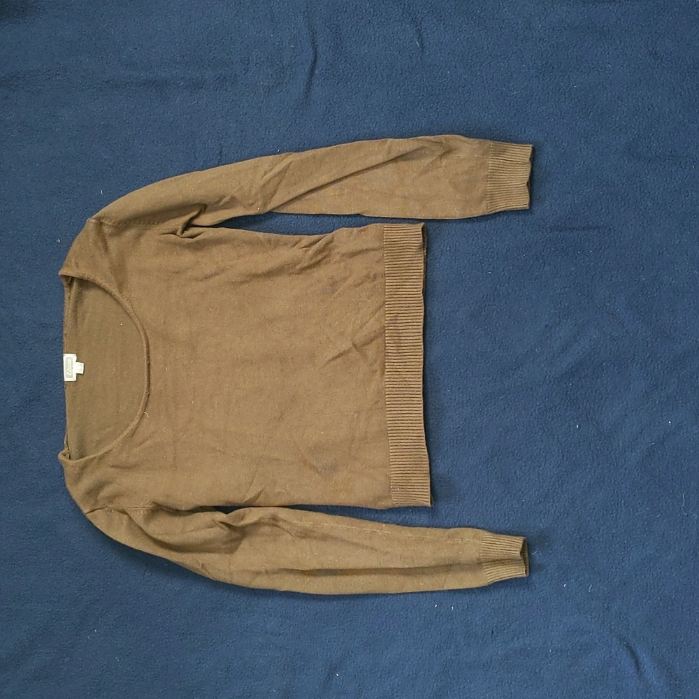 brown long sleeve